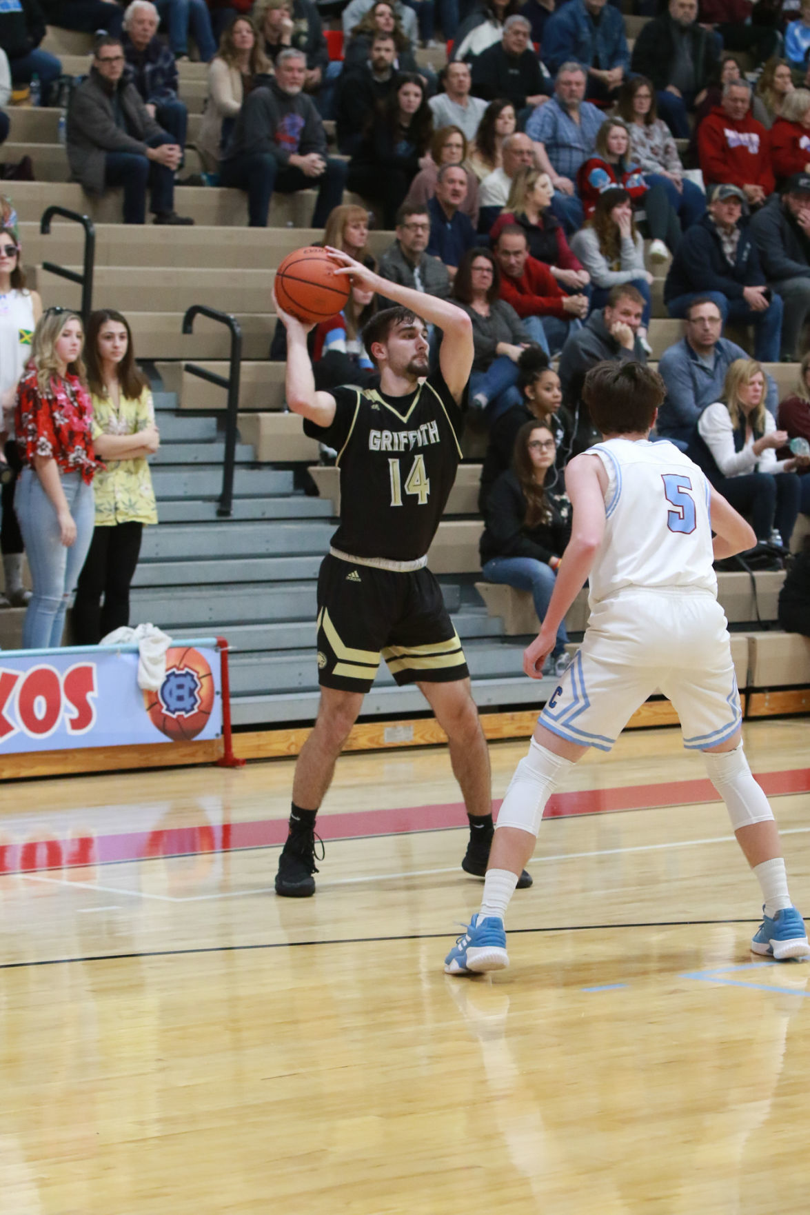 Gallery: Boys basketball - Griffith at Hanover Central